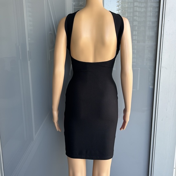 90s Backless Cocktail Mini Dress - Picture 4 of 12